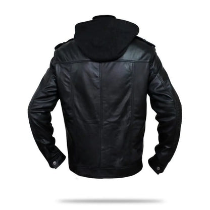 Men's Stylish Black Leather Jacket