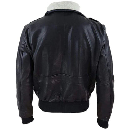 Men's Air Force Real Leather Bomber Jacket