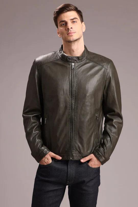 Genuine Lamb Leather Jacket – Frozva