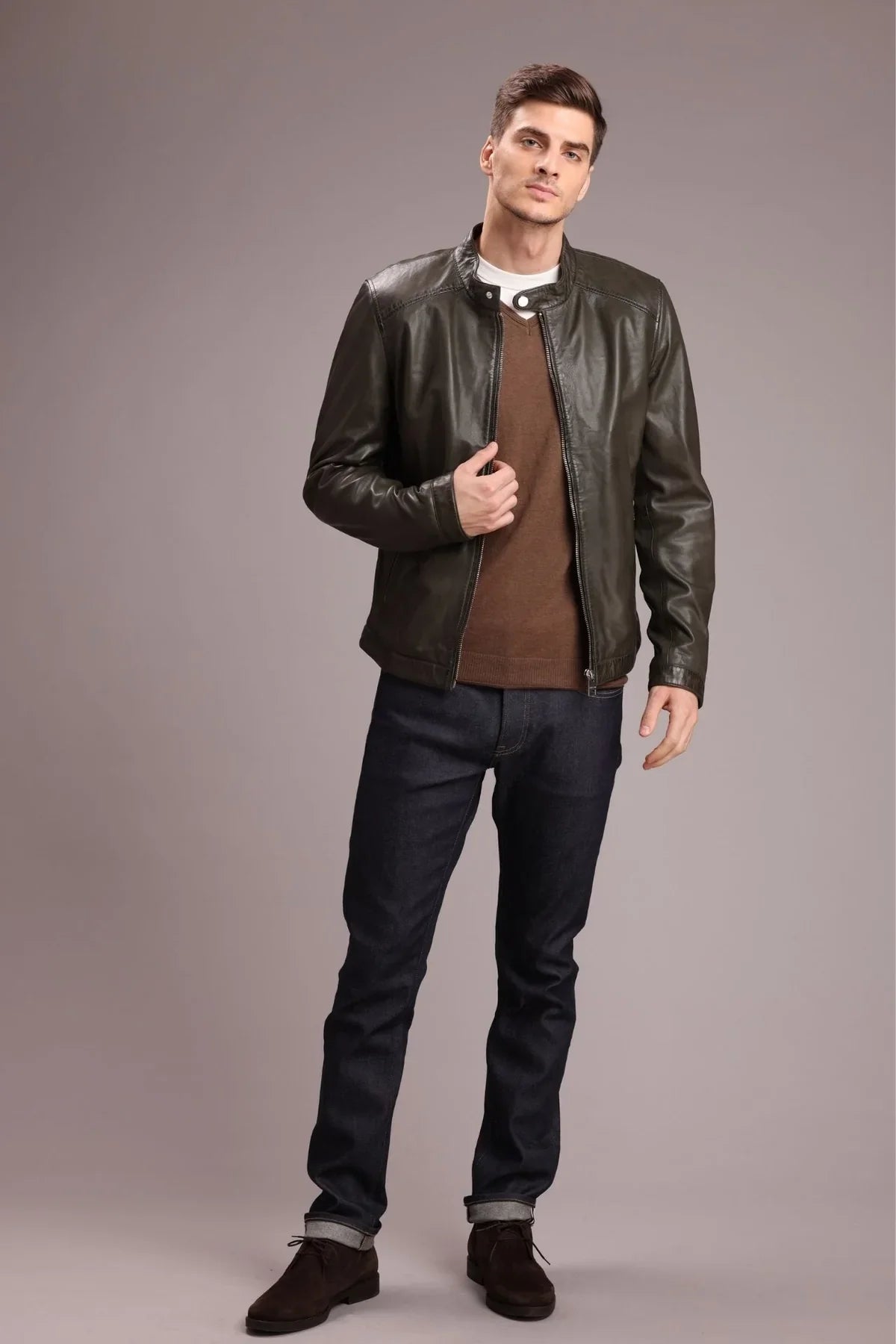 Genuine Lamb Leather Jacket – Frozva