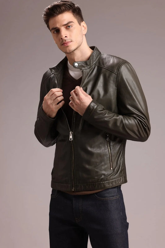 Genuine Lamb Leather Jacket – Frozva