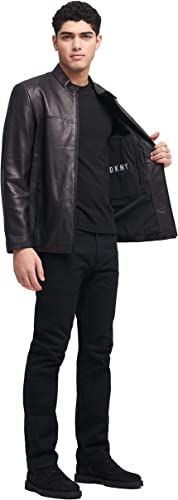 Men's Modern Leather Racer Jacket