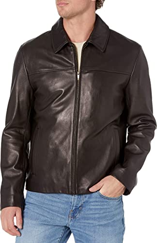 Cole Haan Mens Real Leather Jacket - Frozva