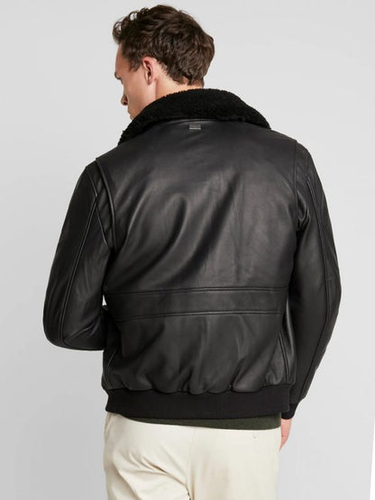 Biker Men Lambskin Leather Jacket