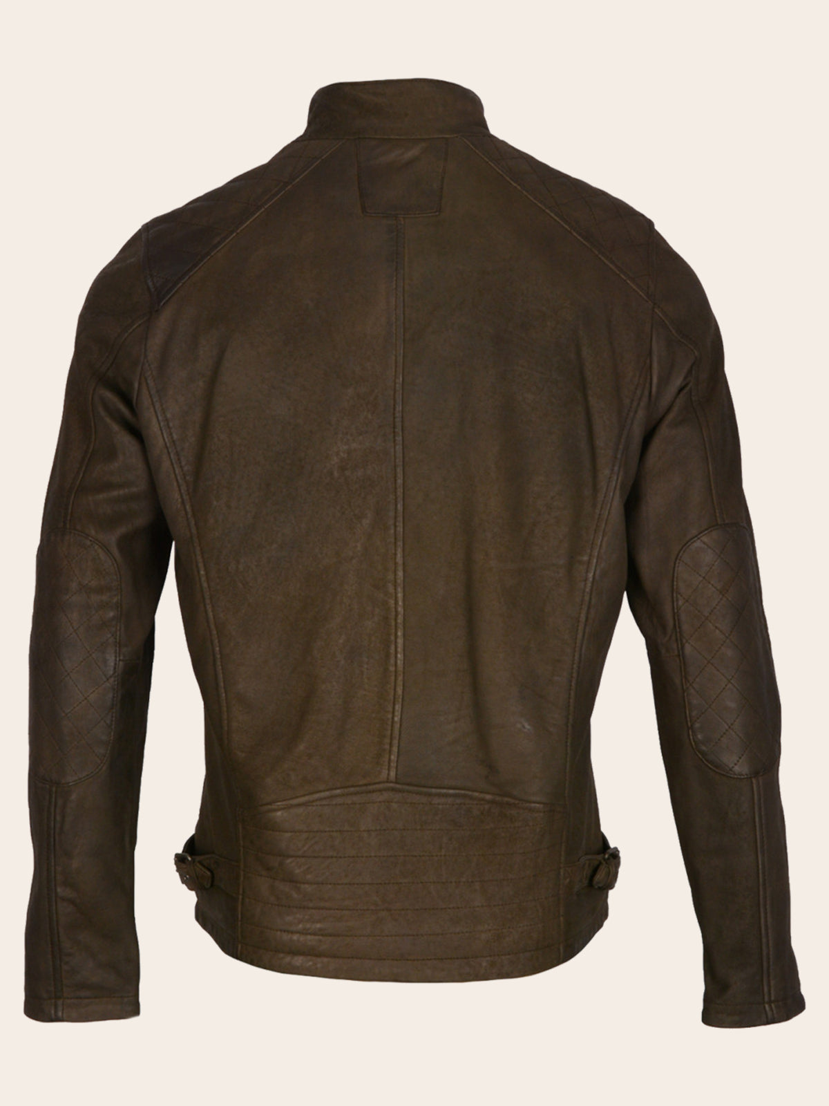 Men's Hamish Brown Leather Jacket