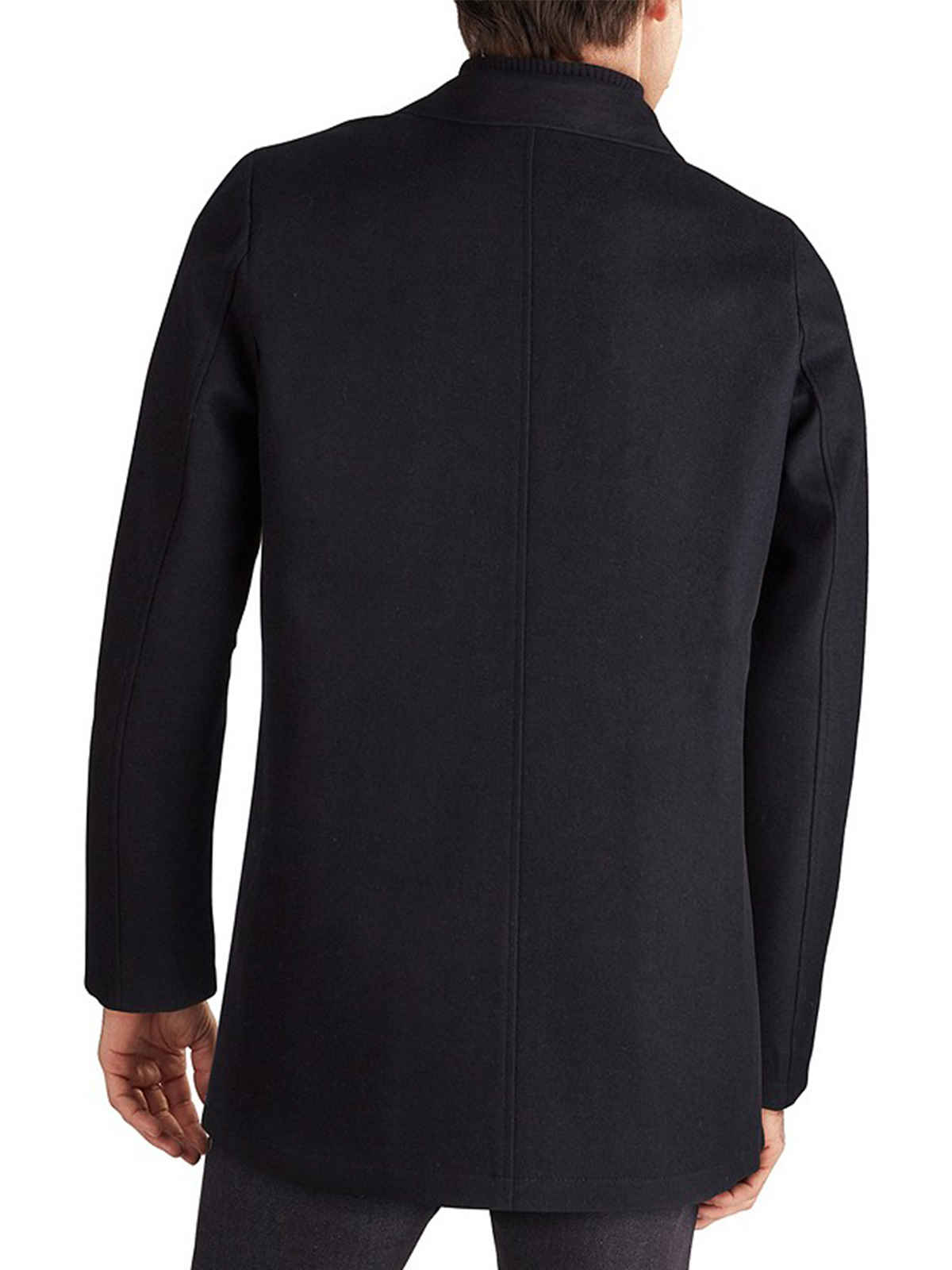 Men's Double Breasted Wool Coat