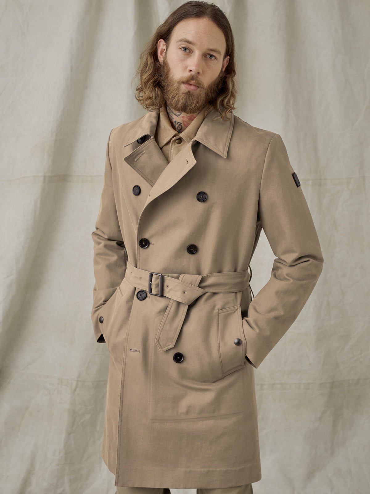 Men's Garrison Trench Stylish Coat