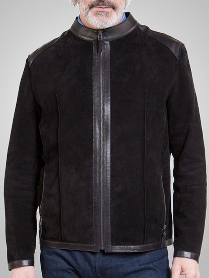 Stylish Stylish Lambskin Lined Sunbury Leather Jacket