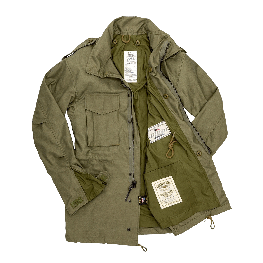 Lightweight Vintage M-65 Field Unisex Cockpit Jackets