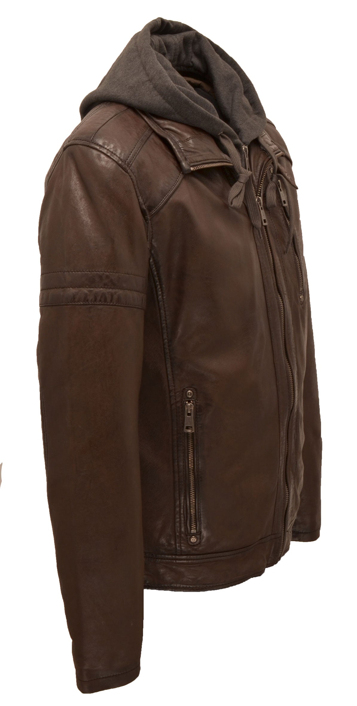 Men's Tobacco Leather Jacket