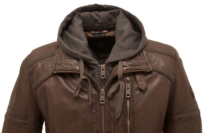 Men's Tobacco Leather Jacket