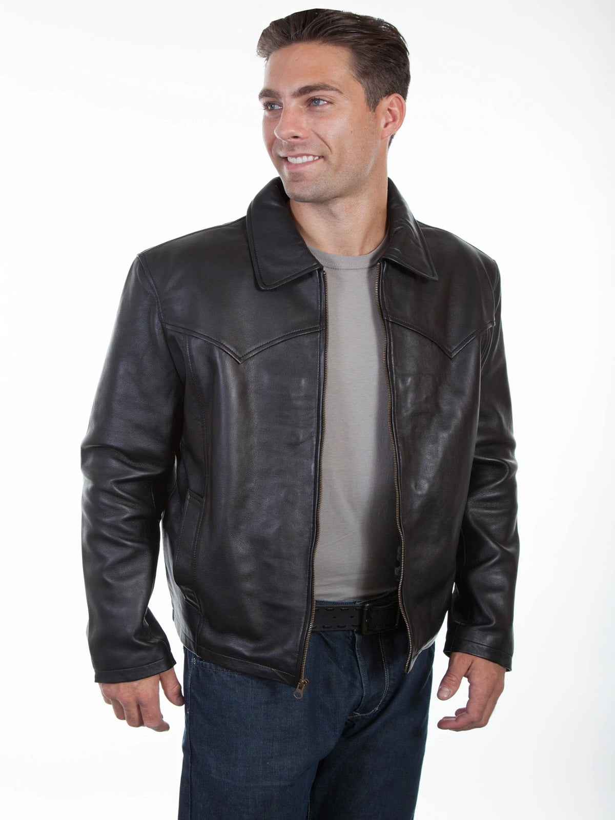 Men Black Western Jacket – Frozva