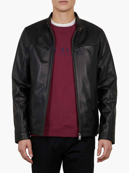 Men Modish Leather Jacket – Frozva