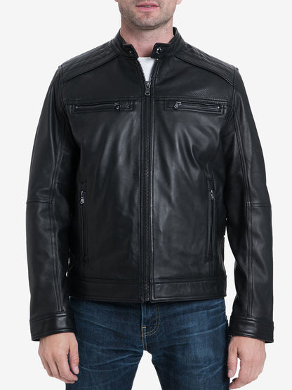 Mens Stylish Leather Biker Jacket