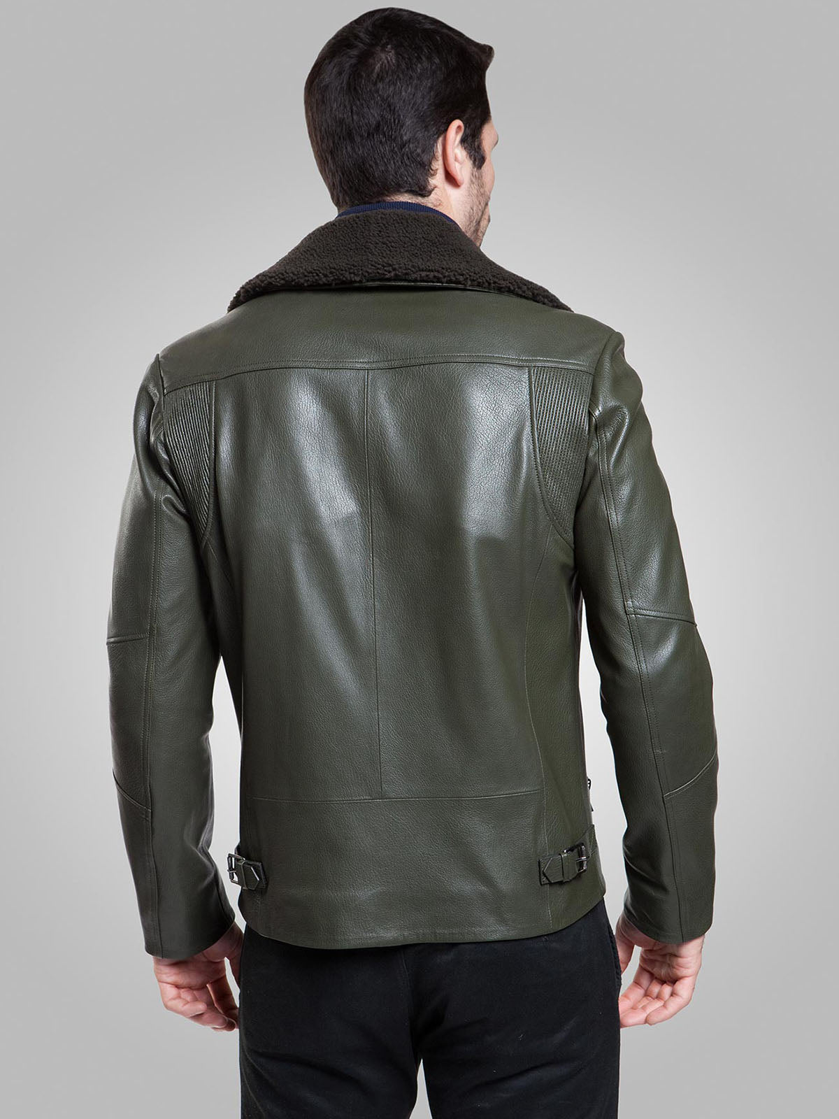 Mens Dashing Biker Leather Jacket