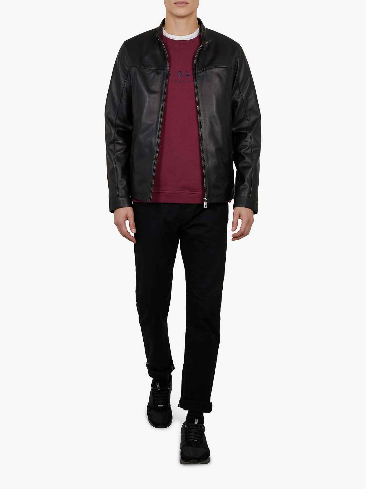 Men Modish Leather Jacket – Frozva