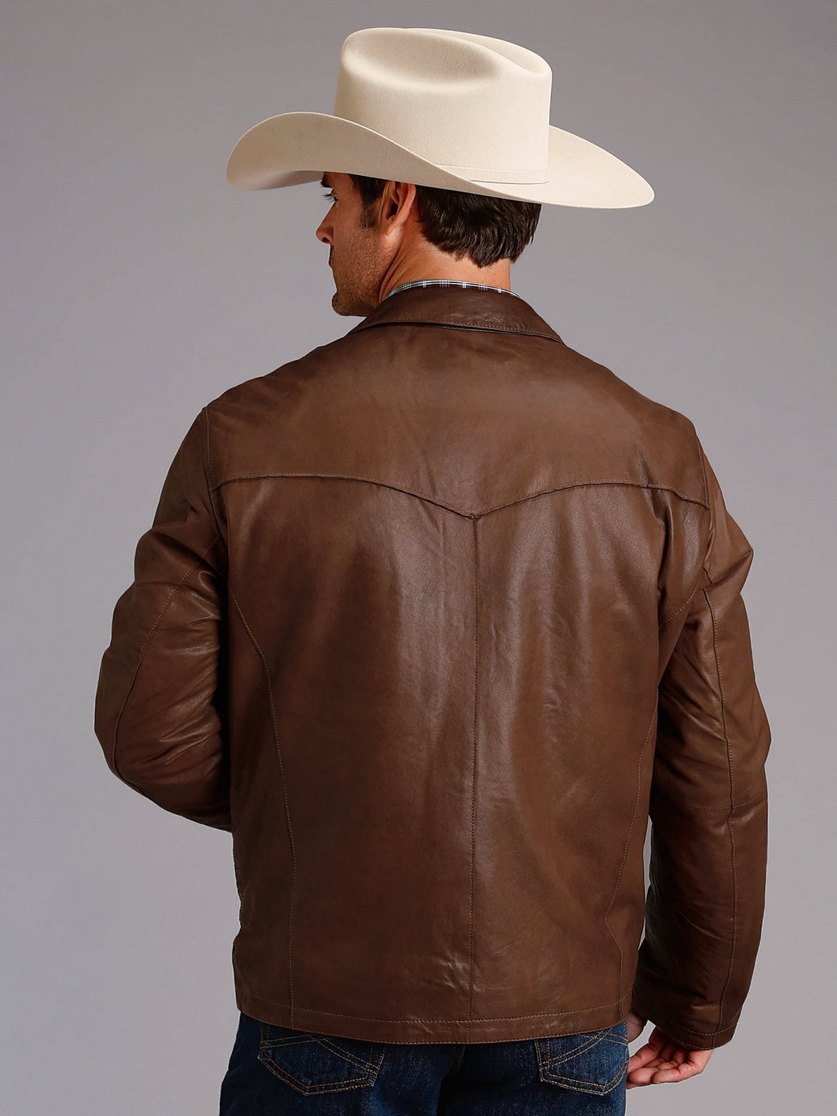 Men Cowboy Leather Jacket – Frozva