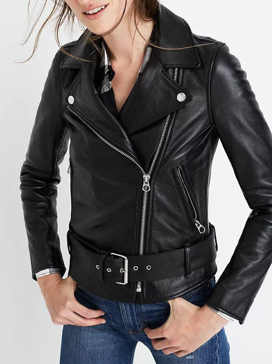 Black Motorcycle Jacket