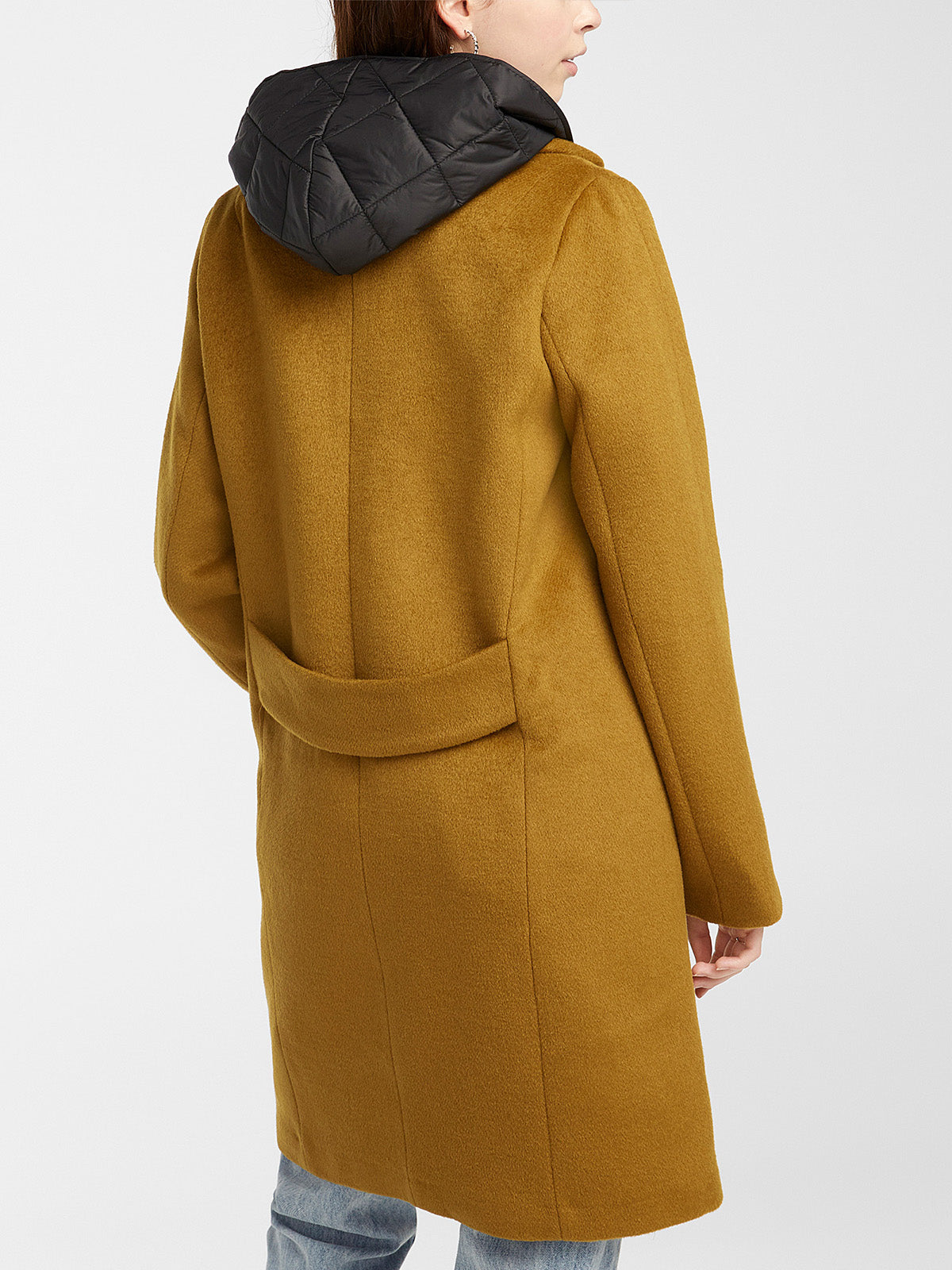 Women's Wool Wrap Coat